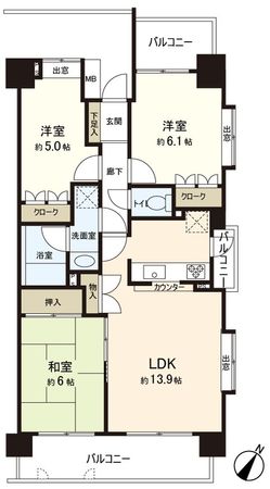 間取図