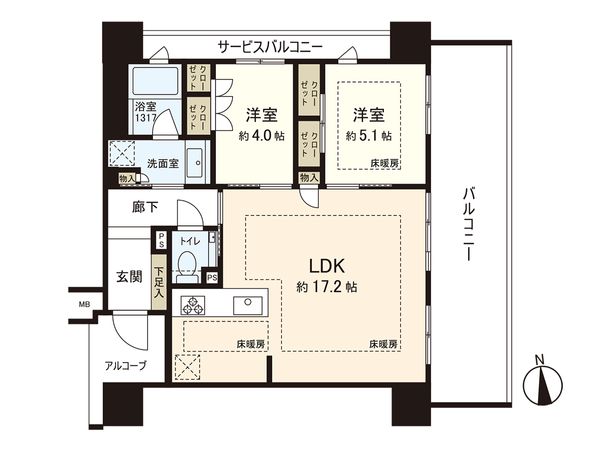 間取図(平面図)