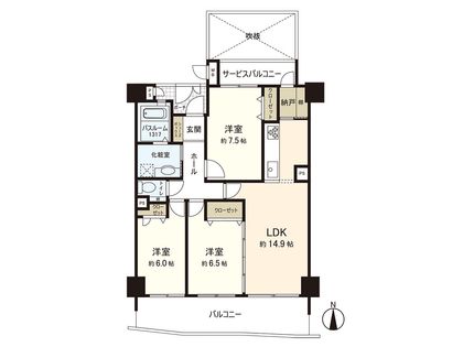 間取図(平面図)