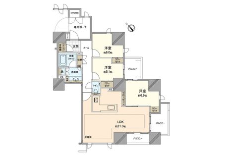 間取図(平面図)