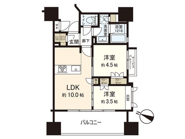 間取図(平面図)