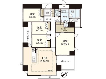 間取図(平面図)
