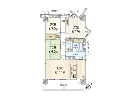 間取図(平面図)