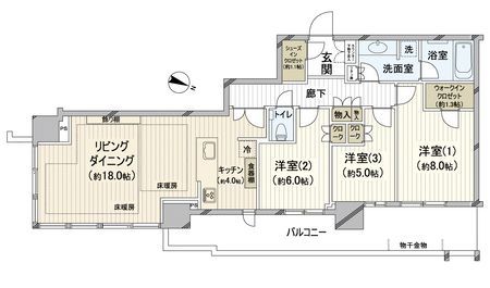 THE幕張BAYFRONT TOWER&RESIDENCE 間取図