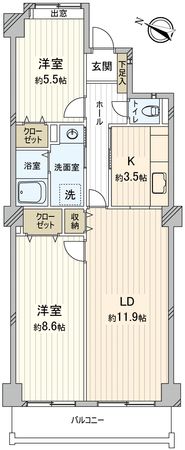 間取図(平面図)