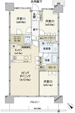 間取図(平面図)