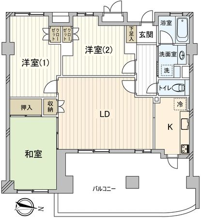 間取図(平面図)