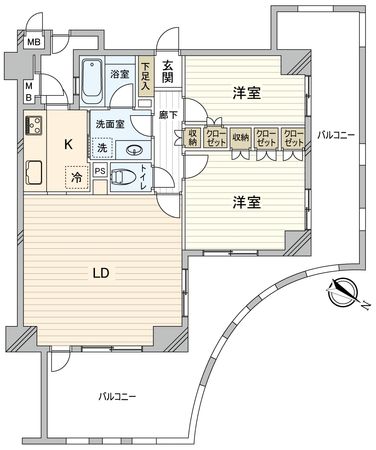 間取図(平面図)