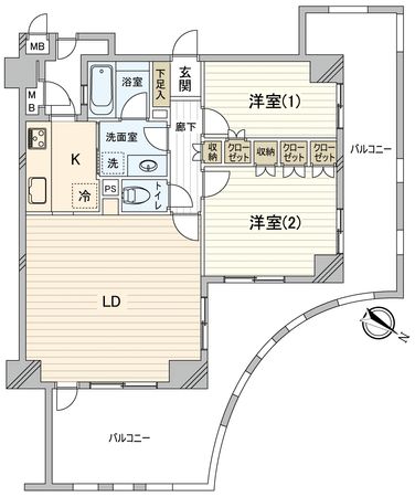 間取図(平面図)