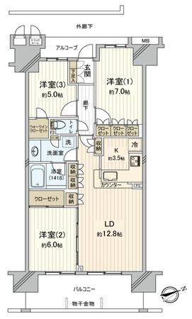 間取図