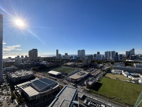 幕張ベイパーククロスタワー&レジデンス リビングからの眺望