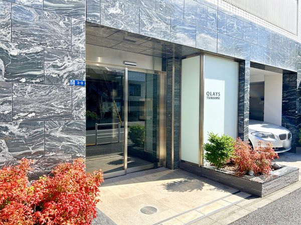 クレイス月島キャナルフロント エントランス前