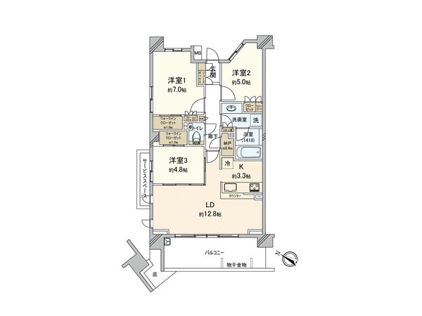 間取図(平面図)