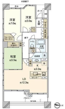 間取図