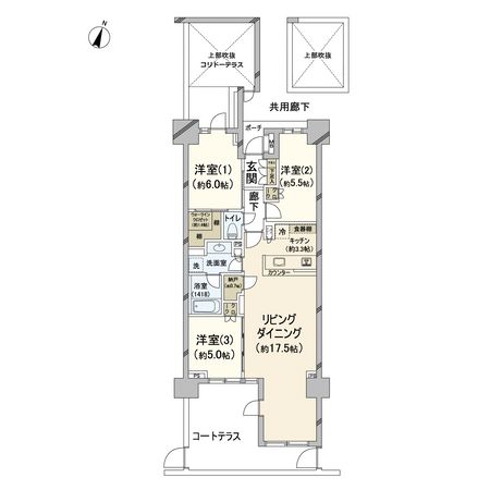 パークホームズ戸塚ステーションプレミア 間取図
