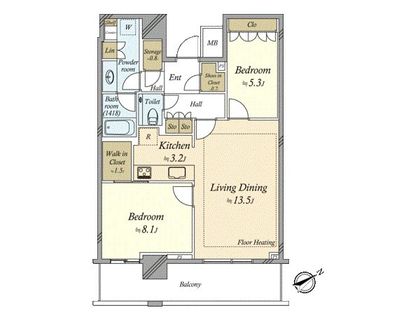 間取図(平面図)
