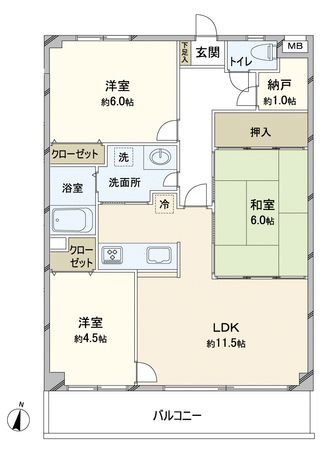間取図(平面図)