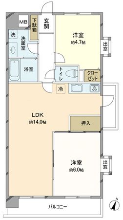 間取図(平面図)