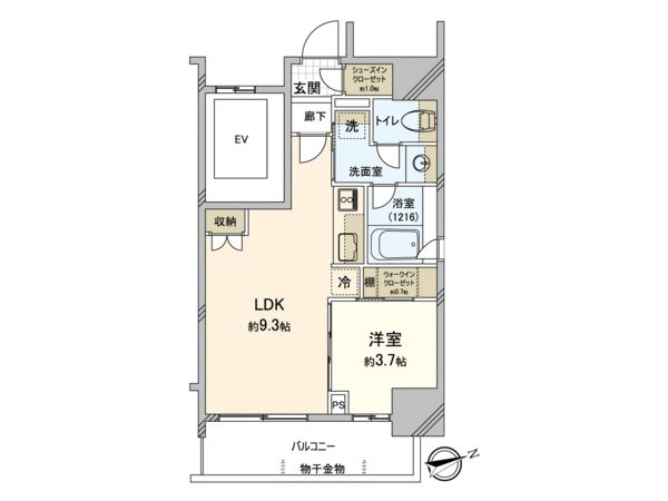 パークリュクス中野 間取り