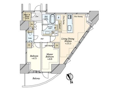 間取図(平面図)