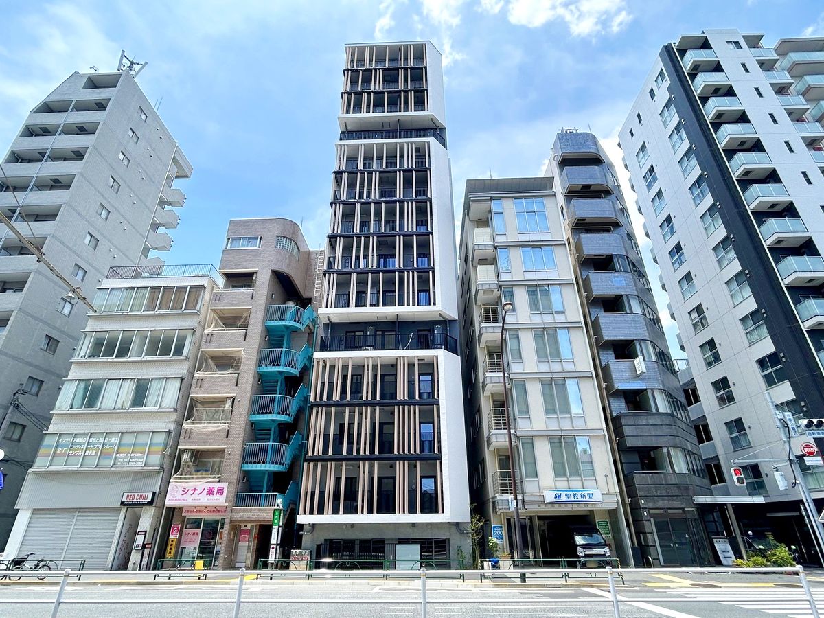 サンウッドフラッツ新宿四谷三丁目 外観