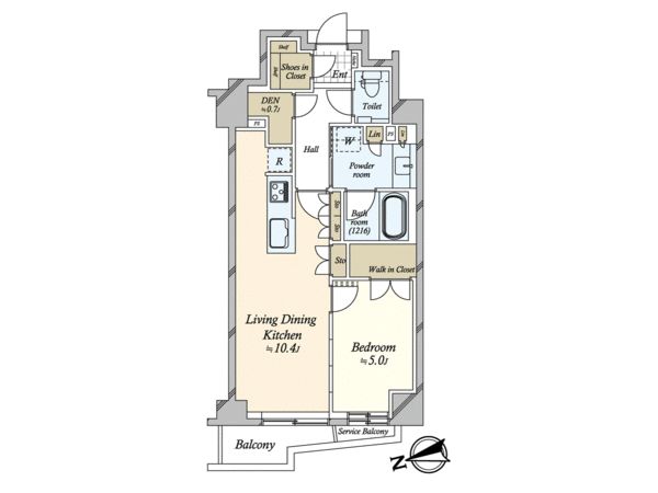 アトラス四谷本塩町 間取図