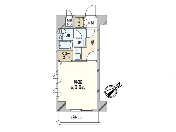 ライオンズマンション中野第5 間取図
