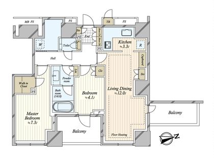 間取図(平面図)