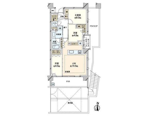 間取図(平面図)