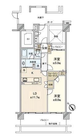 間取図(平面図)