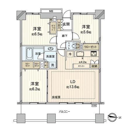 間取図(平面図)