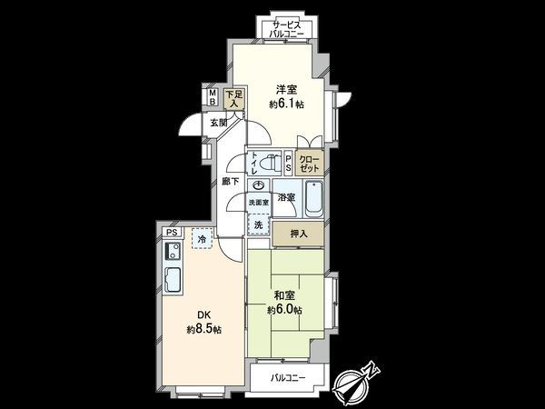 間取図(平面図)