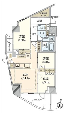 間取図(平面図)