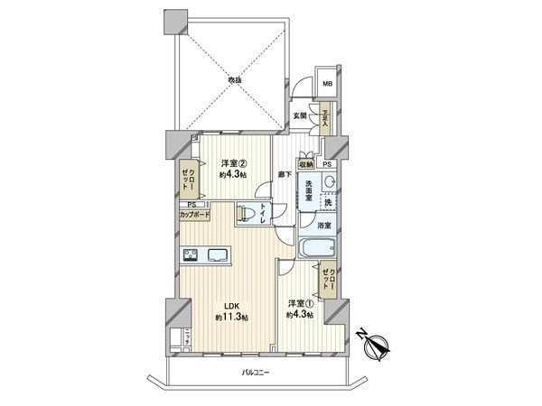 間取図(平面図)