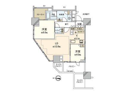 間取図(平面図)