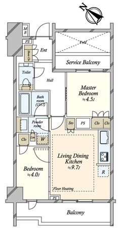 間取図(平面図)
