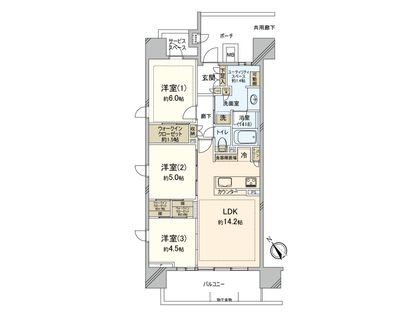 間取図(平面図)