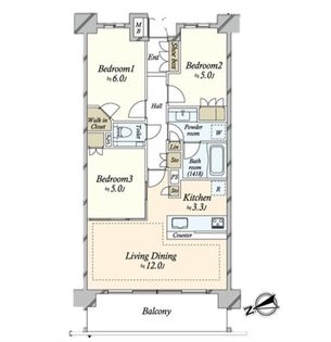 間取図(平面図)