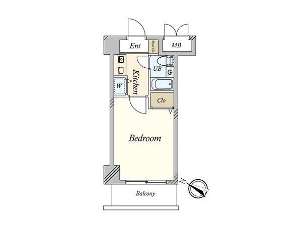 クレッセント新川崎 間取図