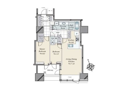 三田ガーデンヒルズ ノースヒル 間取図