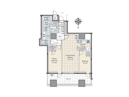 三田ガーデンヒルズ パークマンション 間取図