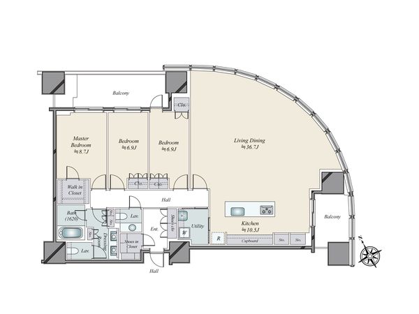 間取図(平面図)