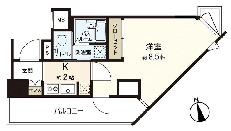 ラ・ルート大手町 間取図