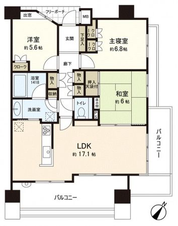 間取図(平面図)