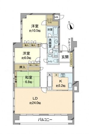 間取図(平面図)