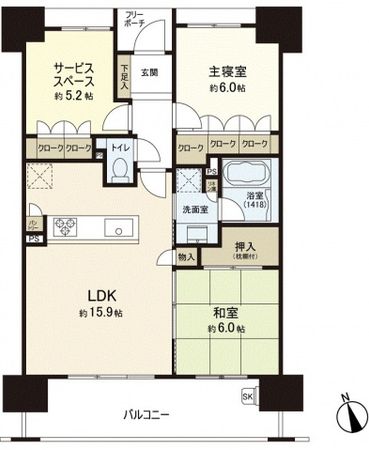 間取図(平面図)