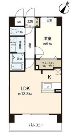 LivrestⅡ 間取図