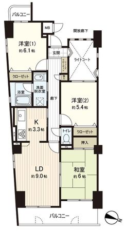 間取図(平面図)