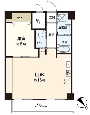 大手町一番ビル 間取図(平面図)