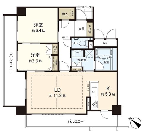 間取図(平面図)